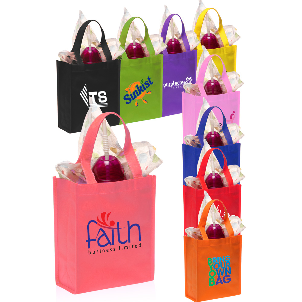 small plastic tote bags